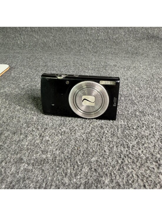 Canon Other - Canon IXUS 185 Digital Camera 20MP Black 8X Zoom Compact Point Shoot Untested